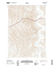 US Topo 7.5-minute map for Juniper Draw WY