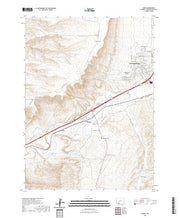 USGS US Topo 7.5-minute map for Kanda WY 2021