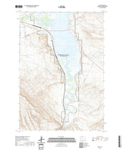 USGS US Topo 7.5-minute map for Kane WY 2021