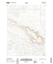 US Topo 7.5-minute map for Kessler Gap WY