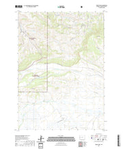 USGS US Topo 7.5-minute map for Kismet Peak WY 2021