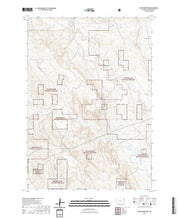 USGS US Topo 7.5-minute map for Klodt Reservoir WY 2021