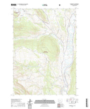 USGS US Topo 7.5-minute map for Klondike Hill WY 2021