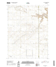 USGS US Topo 7.5-minute map for Klutz Canyon WY 2021