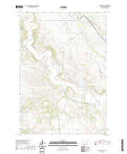 USGS US Topo 7.5-minute map for Kruger Lake WY 2021