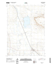 USGS US Topo 7.5-minute map for La Grange WY 2021