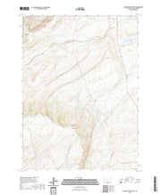 USGS US Topo 7.5-minute map for La Marsh Creek West WY 2021