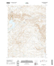 USGS US Topo 7.5-minute map for La Prele Reservoir WY 2021