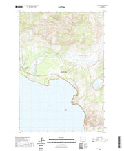 USGS US Topo 7.5-minute map for Lake Butte WY 2021