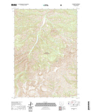 USGS US Topo 7.5-minute map for Lake Creek WY 2021