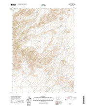 USGS US Topo 7.5-minute map for Leo WY 2021