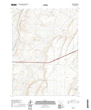 USGS US Topo 7.5-minute map for Leroy WY 2021