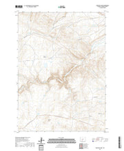 USGS US Topo 7.5-minute map for Lewiston Lakes WY 2021