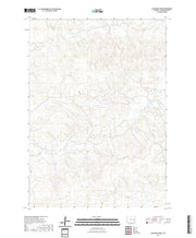 USGS US Topo 7.5-minute map for Lightning Creek WY 2021