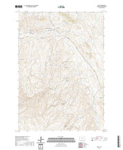 USGS US Topo 7.5-minute map for Linch WY 2021