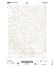 USGS US Topo 7.5-minute map for Little Alkali Creek WY 2021