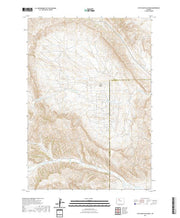 USGS US Topo 7.5-minute map for Little Buffalo Basin WY 2021