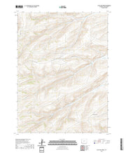 USGS US Topo 7.5-minute map for Little Dee Creek WY 2021