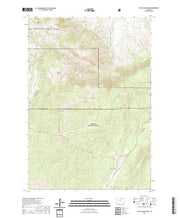 USGS US Topo 7.5-minute map for Little Goose Peak WY 2021