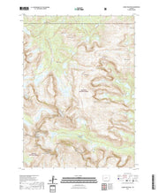 USGS US Topo 7.5-minute map for Lizard Head Peak WY 2021