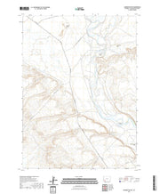 USGS US Topo 7.5-minute map for Lombard Buttes WY 2021