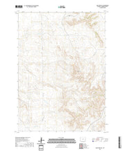 USGS US Topo 7.5-minute map for Lone Tree Hill WY 2021