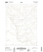 USGS US Topo 7.5-minute map for Lost Creek Butte SW WY 2021