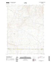 USGS US Topo 7.5-minute map for Lost Creek Reservoir WY 2021