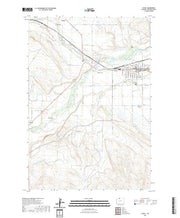 USGS US Topo 7.5-minute map for Lovell WY 2021