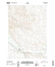 USGS US Topo 7.5-minute map for Manderson WY 2021