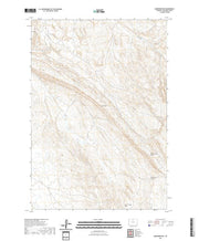 USGS US Topo 7.5-minute map for Manderson NE WY 2021