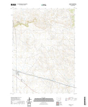 USGS US Topo 7.5-minute map for Manville WY 2021