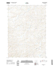 USGS US Topo 7.5-minute map for Marsh Draw WY 2021