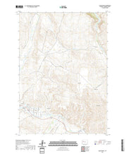 USGS US Topo 7.5-minute map for Mason Draw WY 2021