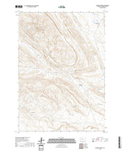 USGS US Topo 7.5-minute map for Maverick Spring WY 2021