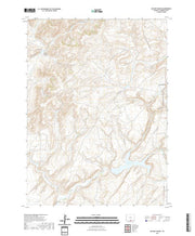 USGS US Topo 7.5-minute map for McCarty Ranch WY 2021