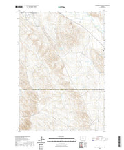 USGS US Topo 7.5-minute map for McDermotts Butte WY 2021