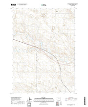 USGS US Topo 7.5-minute map for McMaster Reservoir WY 2021