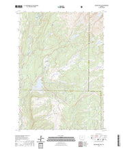 US Topo 7.5-minute map for Meadowlark Lake WY