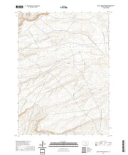 USGS US Topo 7.5-minute map for Measel Spring Reservoir WY 2021