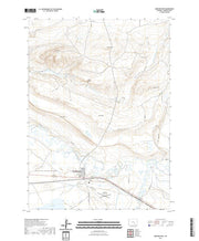 USGS US Topo 7.5-minute map for Medicine Bow WY 2021