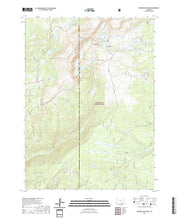 USGS US Topo 7.5-minute map for Medicine Bow Peak WY 2021