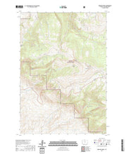 USGS US Topo 7.5-minute map for Medicine Wheel WY 2021