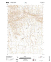 USGS US Topo 7.5-minute map for Mexican Pass WY 2021