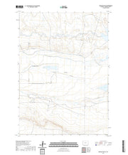 USGS US Topo 7.5-minute map for Mexican Pass SE WY 2021