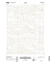 USGS US Topo 7.5-minute map for Midway SW WY 2021