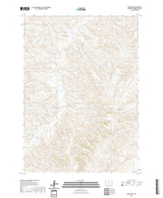 USGS US Topo 7.5-minute map for Mikes Draw WY 2021