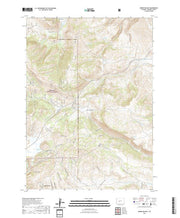 USGS US Topo 7.5-minute map for Miners Delight WY 2021