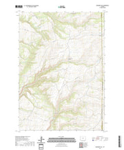 USGS US Topo 7.5-minute map for Monument Hill WY 2021