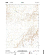 USGS US Topo 7.5-minute map for Monument Valley WY 2021